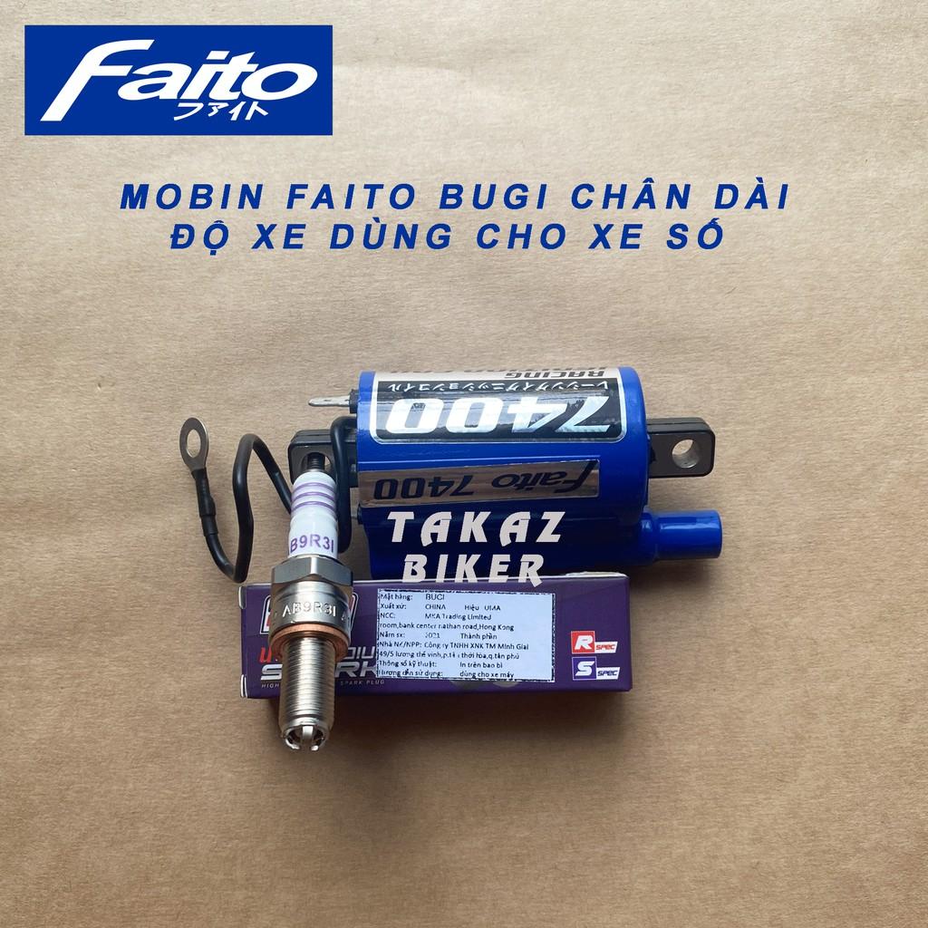 MOBIN SƯỜN FAITO 5400 Và BUGI UMA ĐỘ CHO XE WAVE S, RSX, WAVE RS, FUTURE 125, EXCITER 135