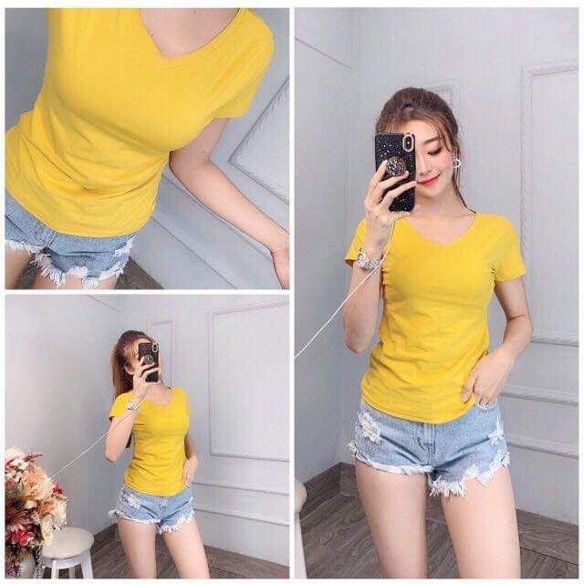 Áo cổ Tim fom rộng