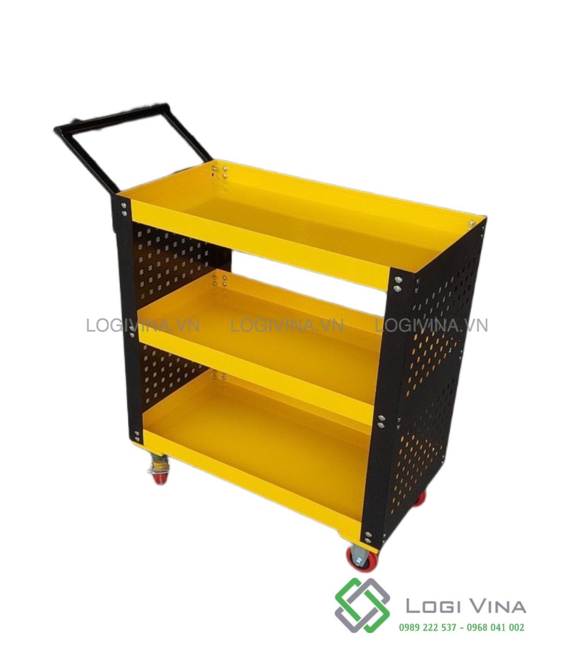 Xe Đẩy Dụng Cụ 3 Tầng XĐ-01