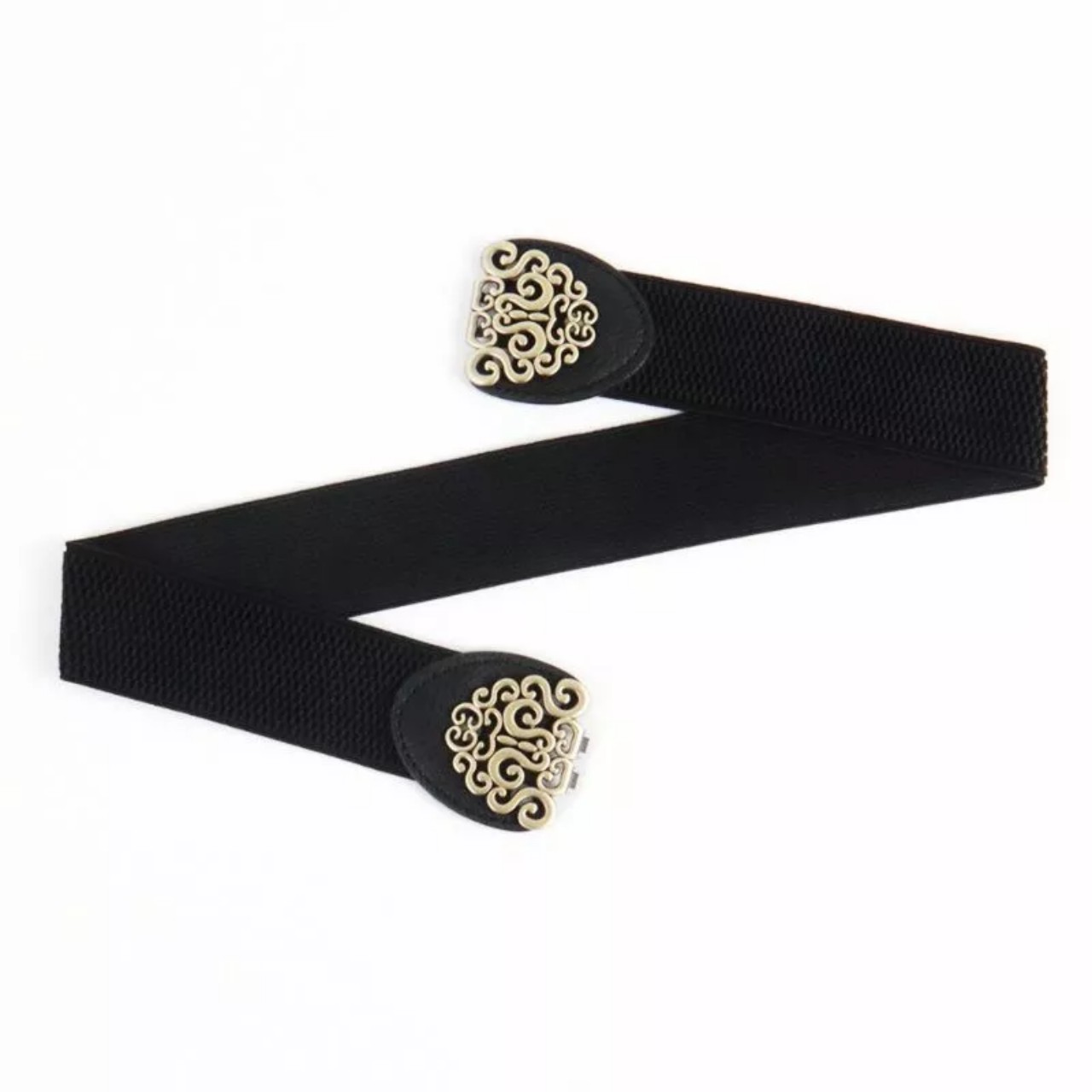 Dây nịt thun thắt lưng Bản 4cm Lưng thun co giãn tốt Móc cài trước tiện lợi