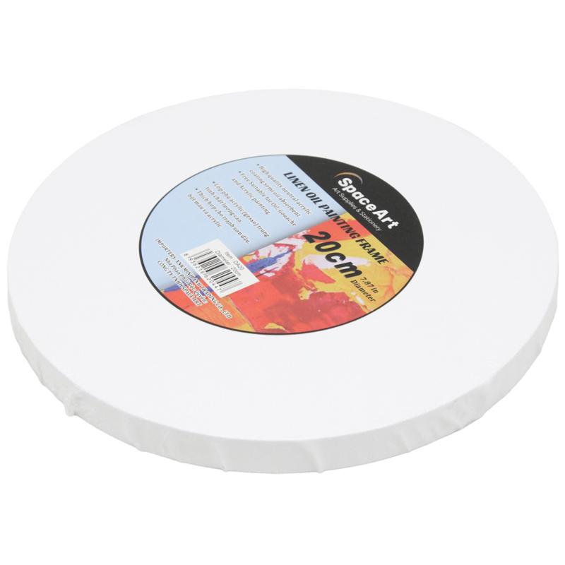 Khung Tranh Canvas Vải Bố Tròn Ø20 cm - Space Art DA20