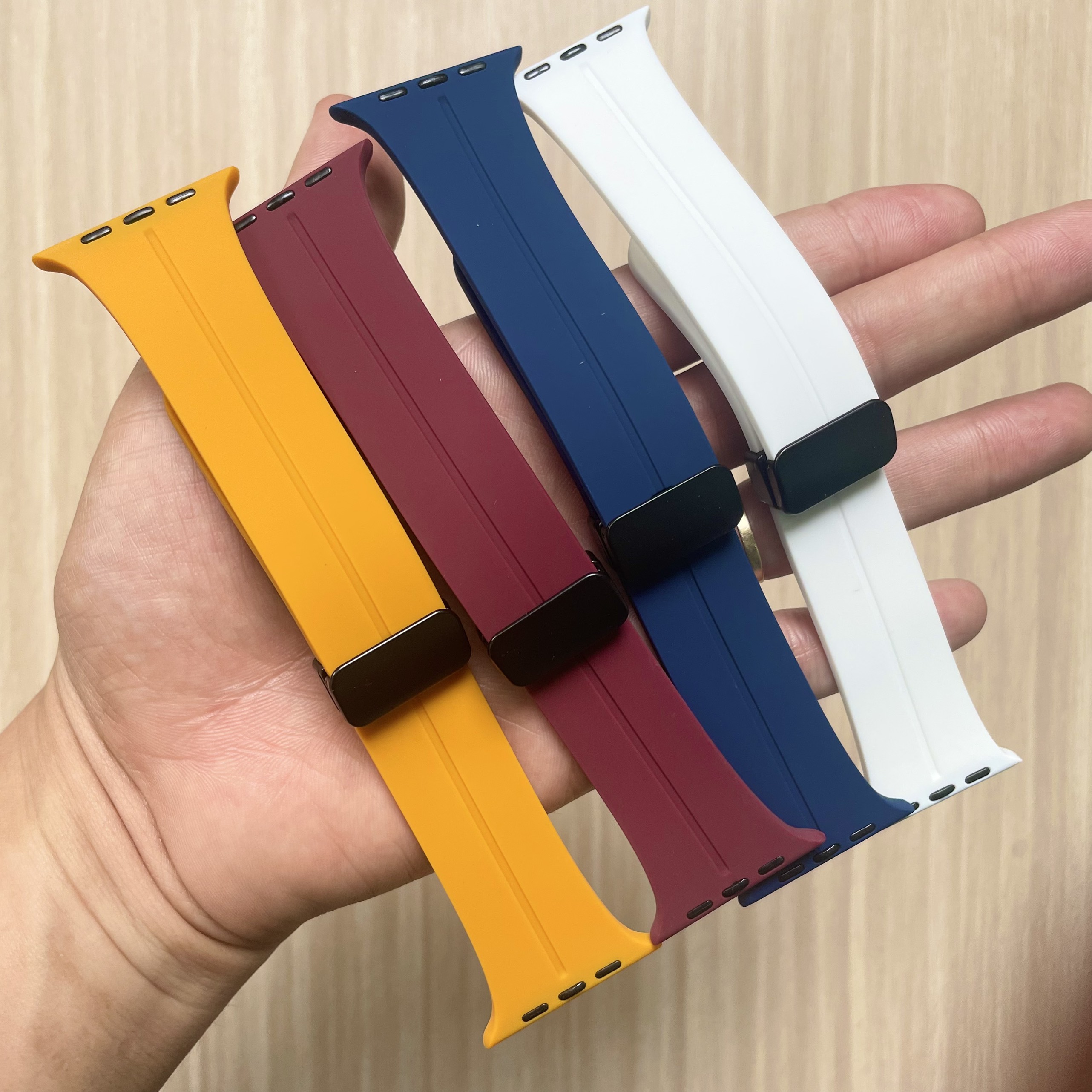 Dây Đeo Nam Nữ Mẫu Mới Silicon thể thao Cho Iwatch series 7 6 SE 5 4 49mm 41mm 45mm 44mm 40mm