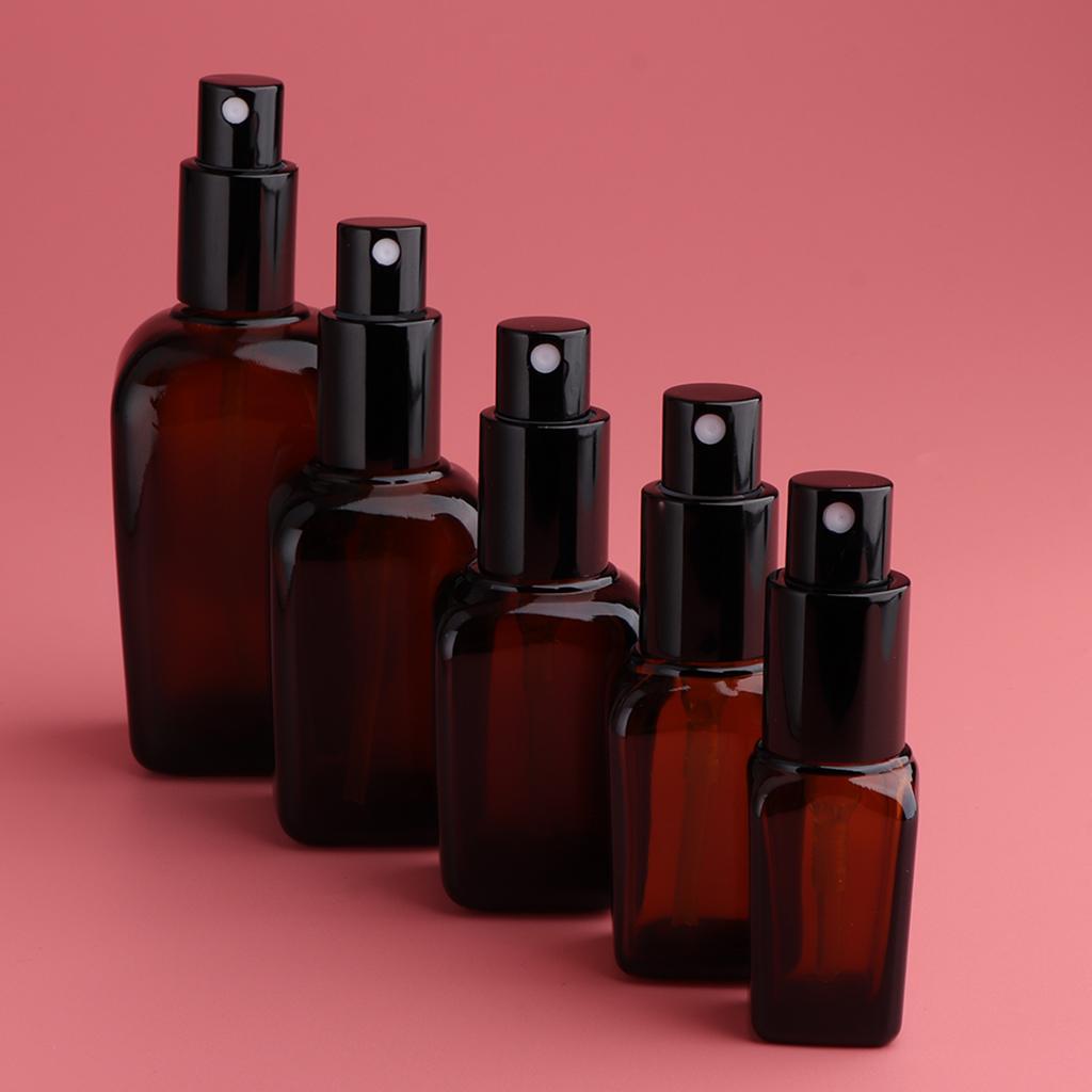 2x Empty Fine Mist Bottles for Perfume Toner Container 10ml