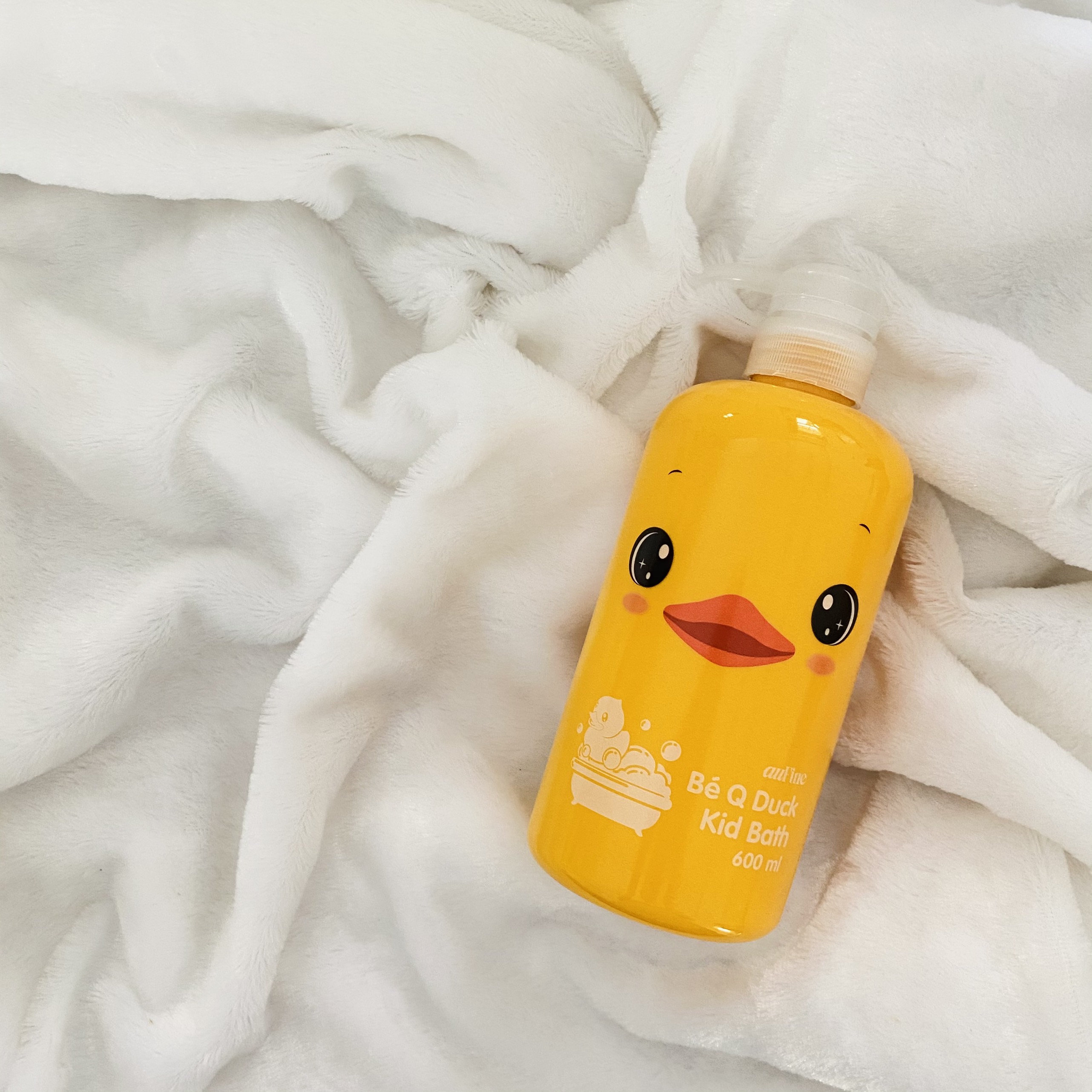AuFine Bé Q Duck Sữa Tắm Trẻ Em 600ml