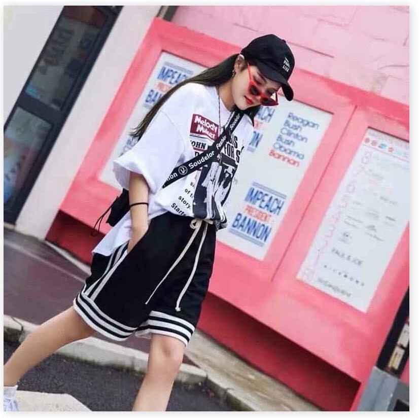 QUẦN SHORT NỮ KẺ SỌC CÁ TÍNH
