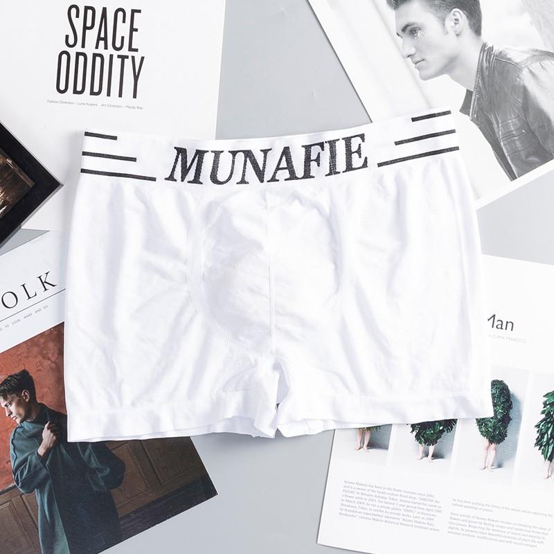 Bộ 4 quần lót nam boxer hàng dệt kim cao cấp (Có túi zip) - Quần sịp đùi boxer