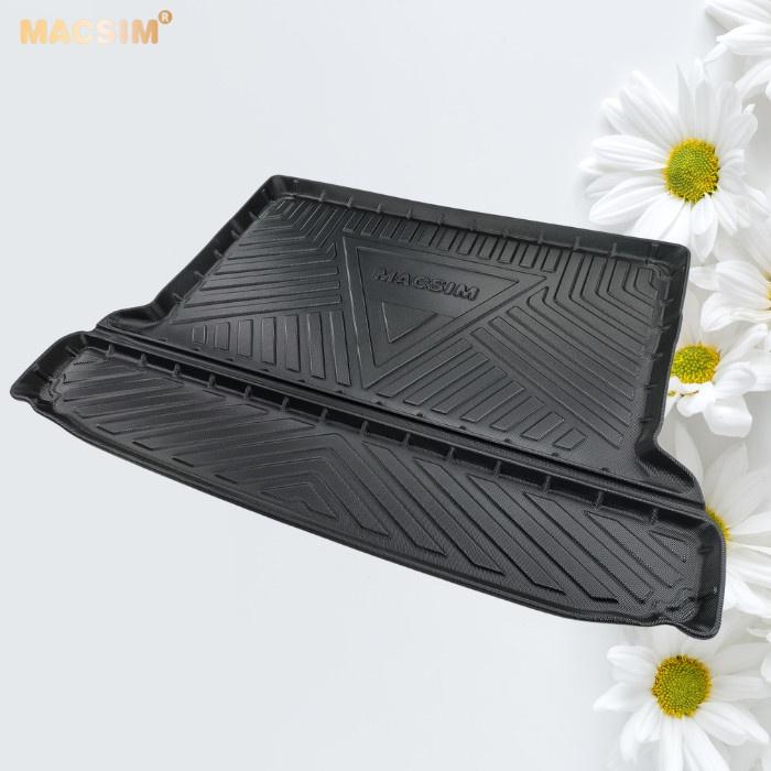 Lót cốp xe ô tô Mercedes GLB 2010 - 2022 chất liệu TPV thương hiệu Macsim màu đen