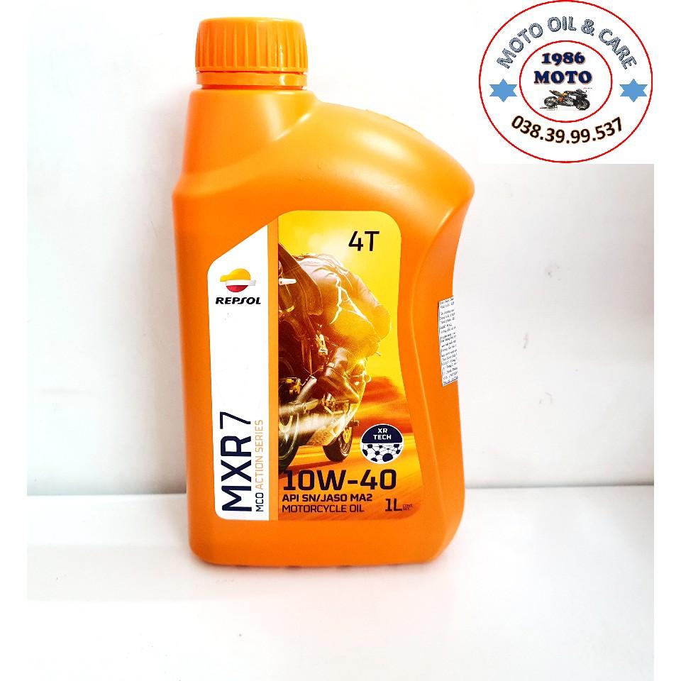 Nhớt xe số, Repsol MXR7 10w40