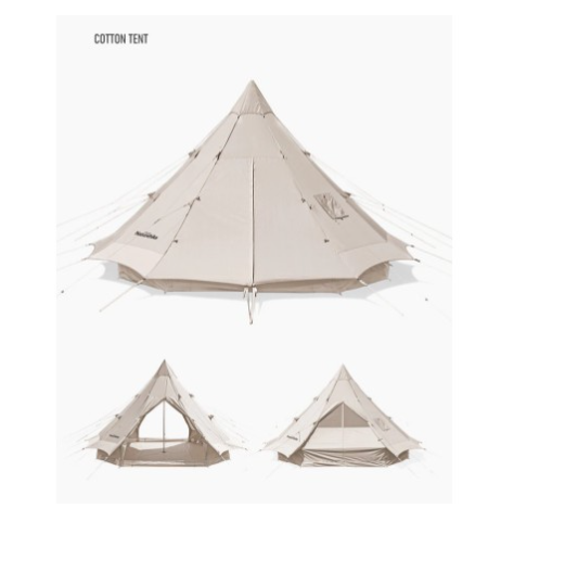 Lều Mông Cổ Glamping Brighten 12.3 NatureHike NH20ZP005 dành cho 8-12 người