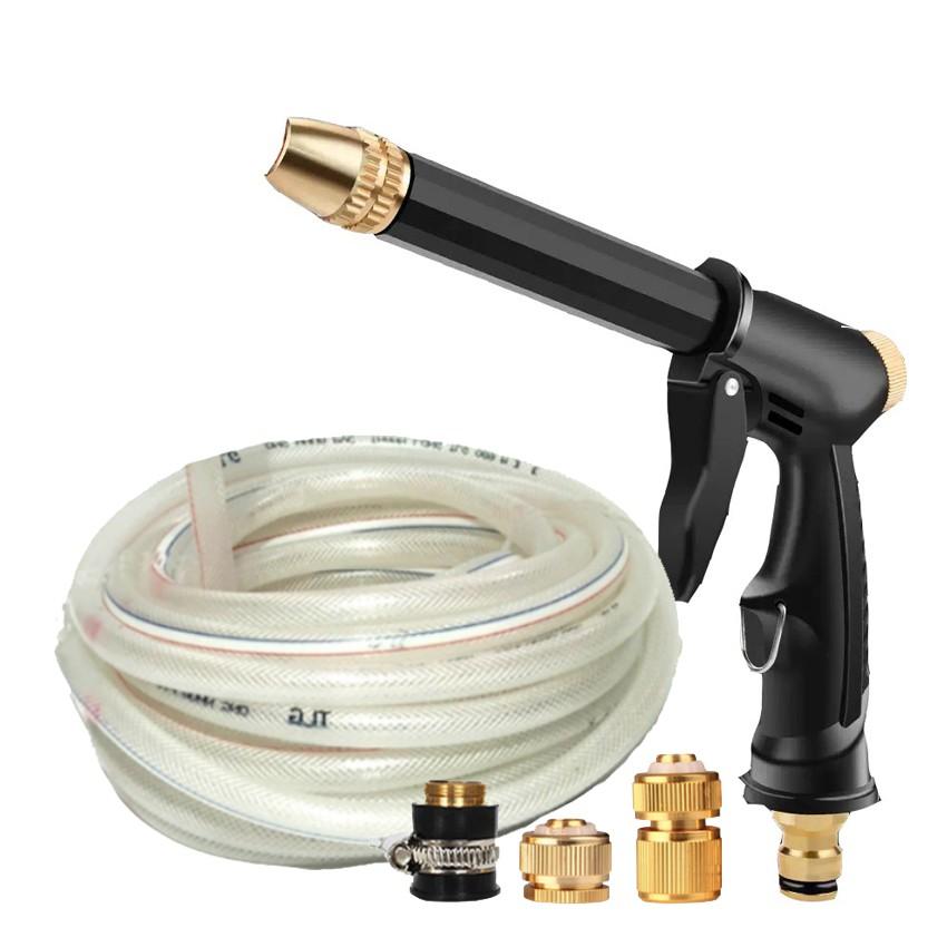 Bộ dây và vòi xịt rửa xe tưới cây tăng áp,vòi xịt rửa,vòi tưới cây 810-2498-1