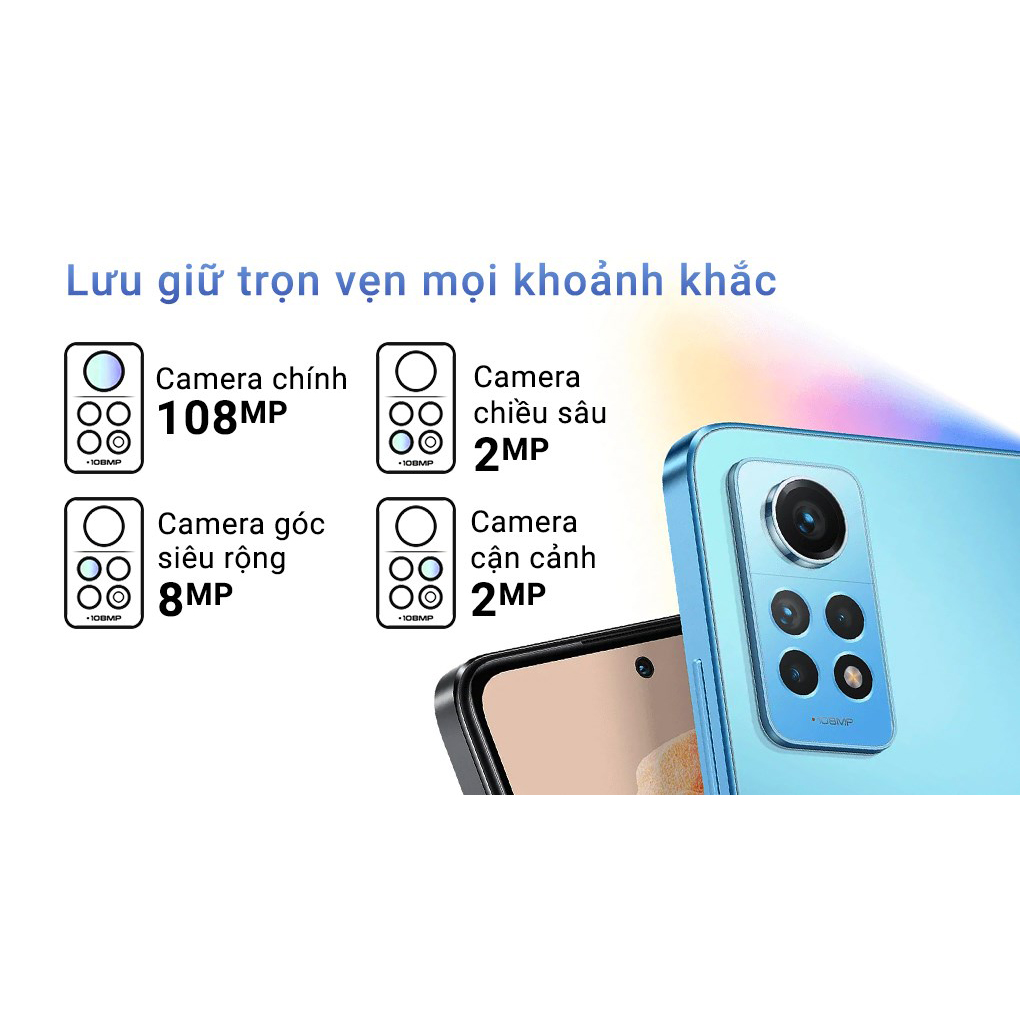 Điện Thoại Xiaomi Redmi Note 12 Pro 4G 8GB/256GB - Hàng Chính Hãng