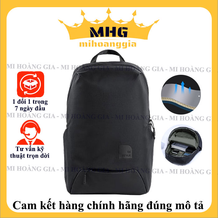 Balo Thể Thao Mi Casual Sports Backpack - Hàng Chính Hãng - Black