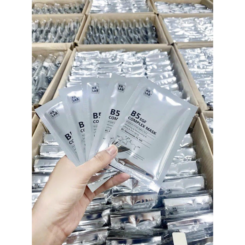 Mặt Nạ B5 EGF Complex Mask Kr Lab Cấp Ẩm (1 miếng x 25ml)
