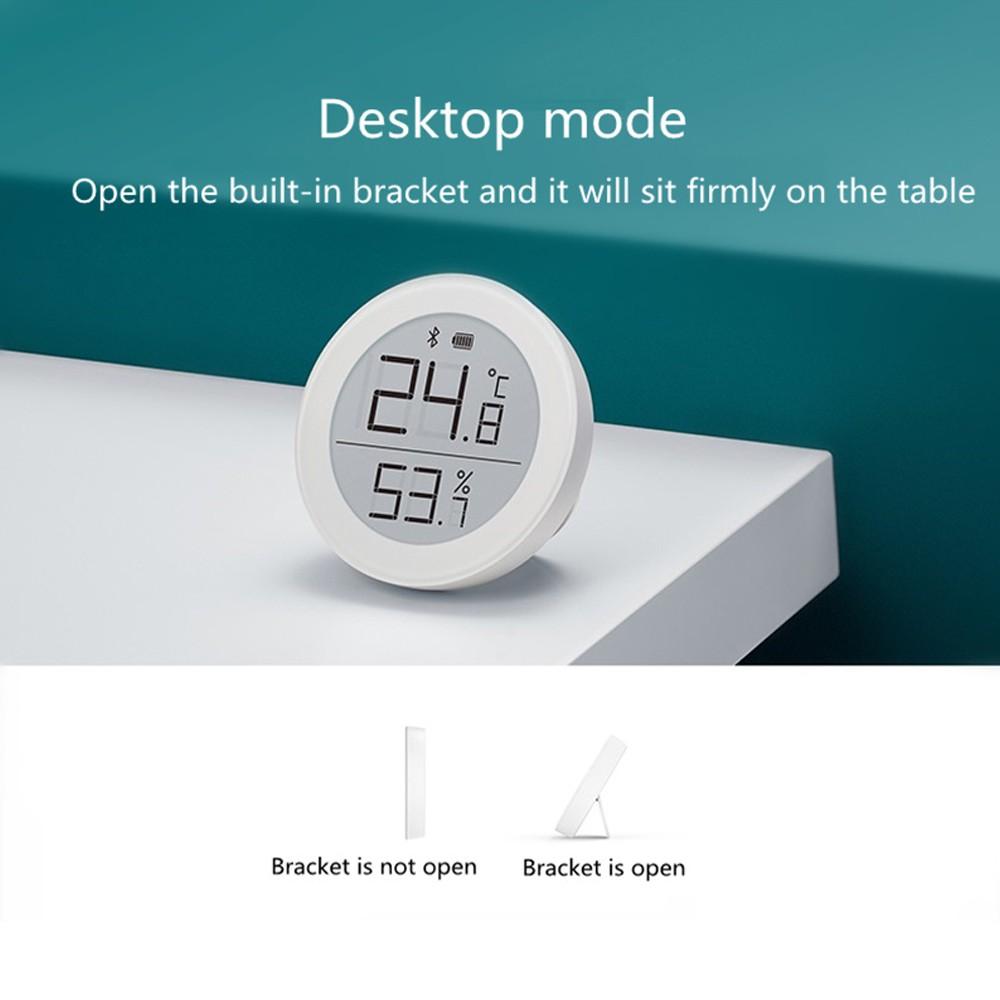 Đồng hồ đo độ ẩm Xiaomi Mijia ClearGrass hỗ trợ ứng dụng ghi nhớ dữ liệu 30 ngày thông qua Bluetooth