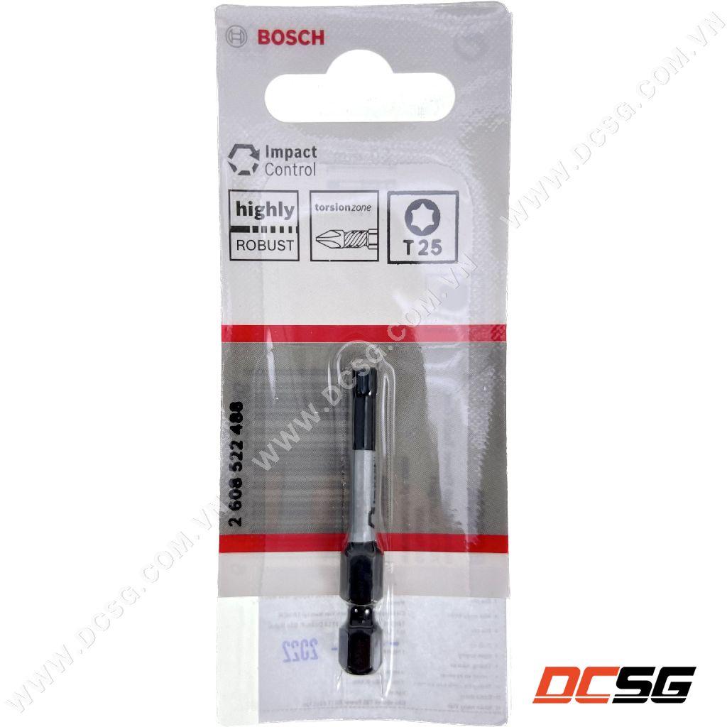 Mũi vít 1 đầu bake và hoa thị dài 50mm Power Bit Bosch | DCSG