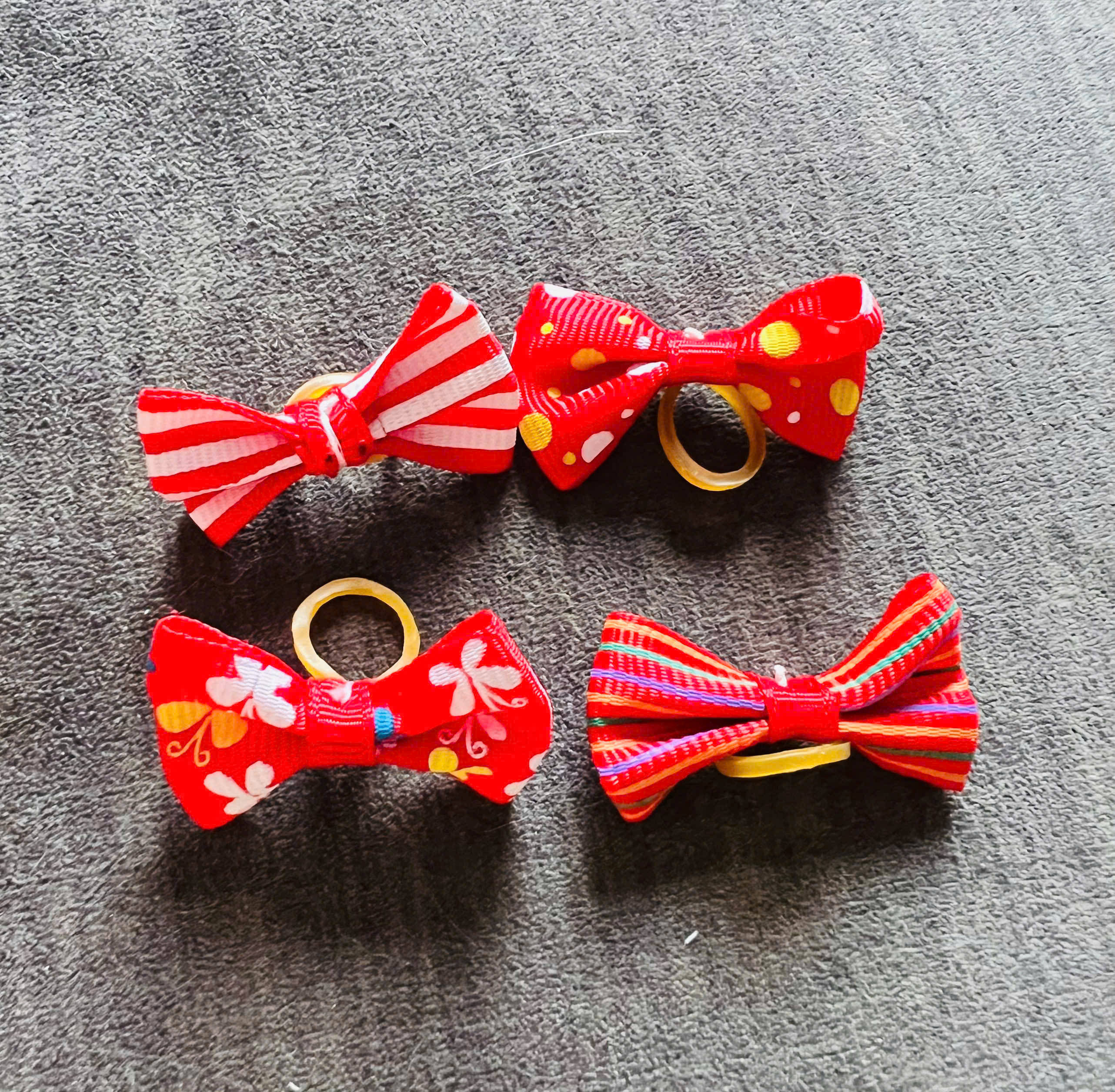 NƠ KẸP TÓC CÀI TÓC THỜI TRANG DỄ THƯƠNG 06 CHO THÚ CƯNG CHÓ MÈO