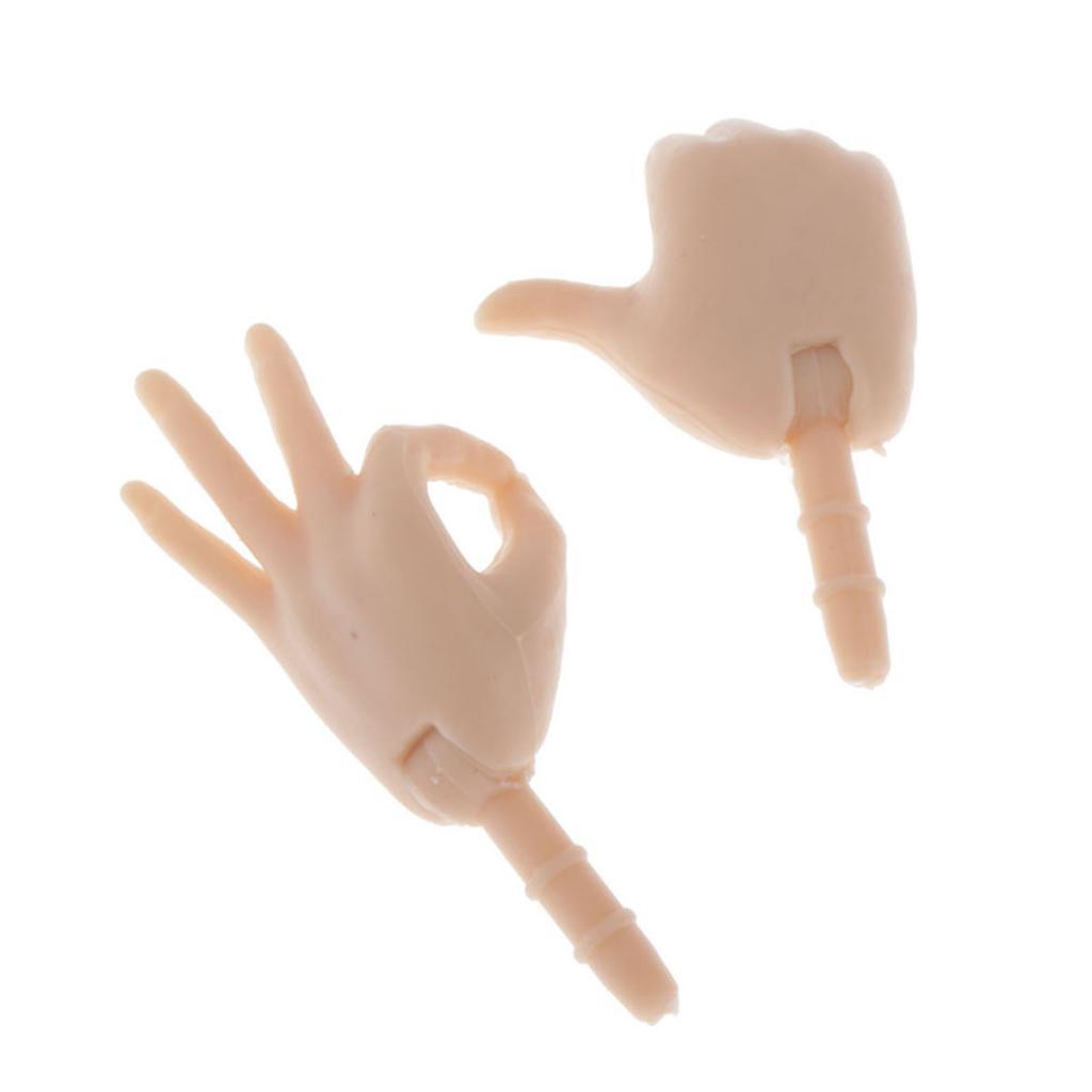 1/6 Doll Hands for   Jointed Doll Body Replacement DIY Accessory