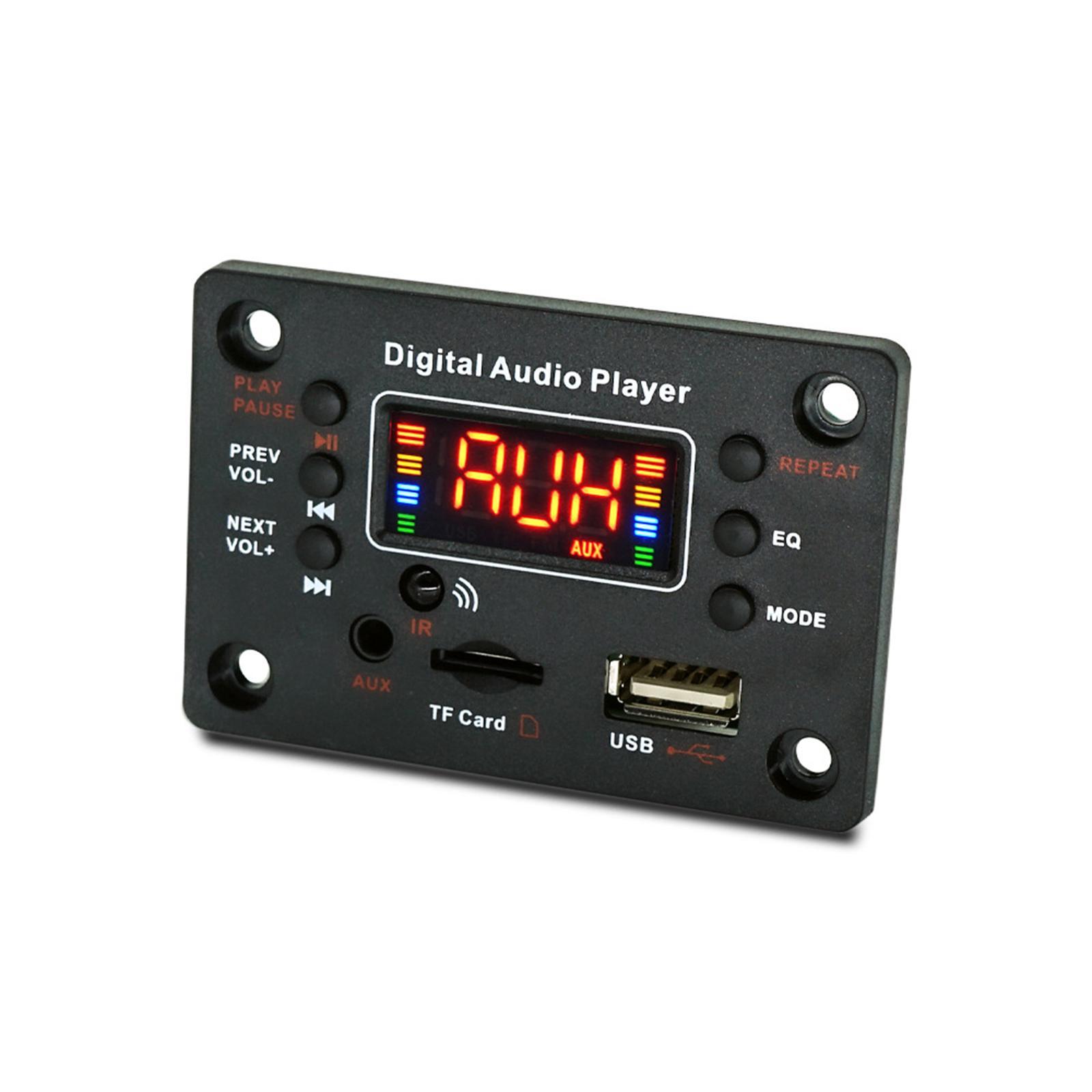 MP3 Board, Car Radio Module, MP3 WMA WAV Ape Audio Module Amplifier, Stereo Audio Receiver Video Player V5.0 Audio Board