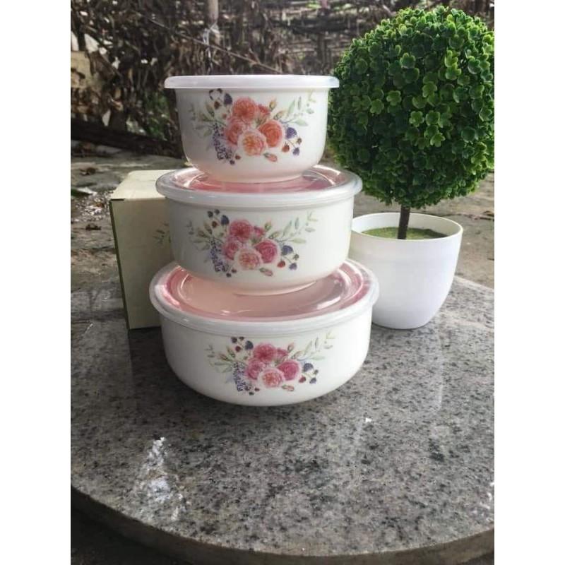 BỘ 3 BÁT SỨ HÚT CHÂN KHÔNG