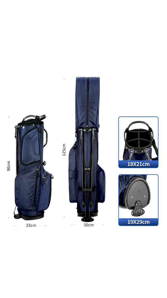 Thiết kế 2023 - TÚI GẬY GOLF FULLSET CHỐNG NƯỚC CÓ CHÂN CHỐNG - LIGHTWEIGHT WATERPROOF STAND GOLF BAG