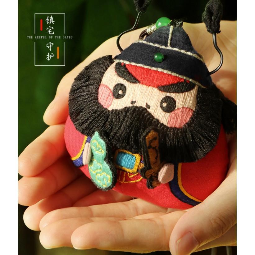 DIY / BỘ KIT TỰ THÊU TÚI THƠM Thêu tay thủ công Thỏ Ngọc - Chung Quỳ - Thần Tài - Bách hóa Na na Handmade
