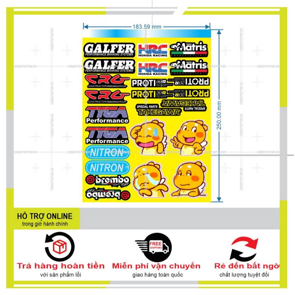 LOGO STICKER DÁN XE MÁY M47 - BI DECAL