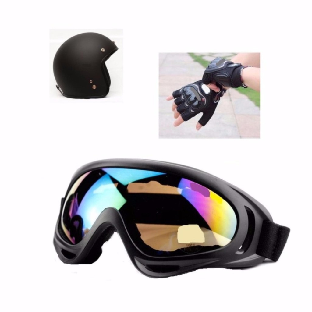 Kính Gắn Nón Bảo Hiểm Xe Máy Cho Dân Phượt UV400