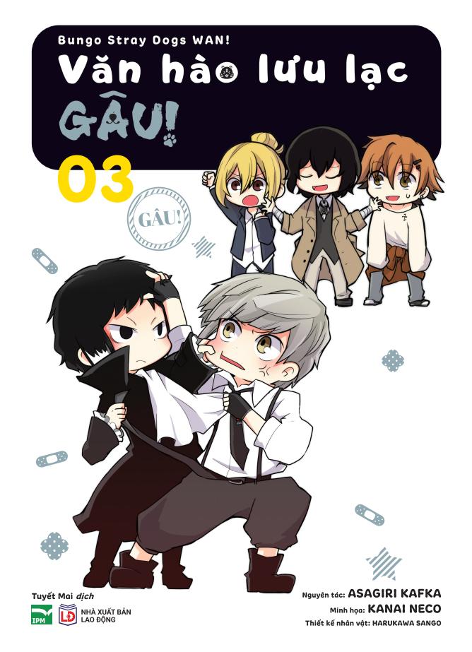 Sách - [Manga] Văn Hào Lưu Lạc - Gâu! - Tập 3
