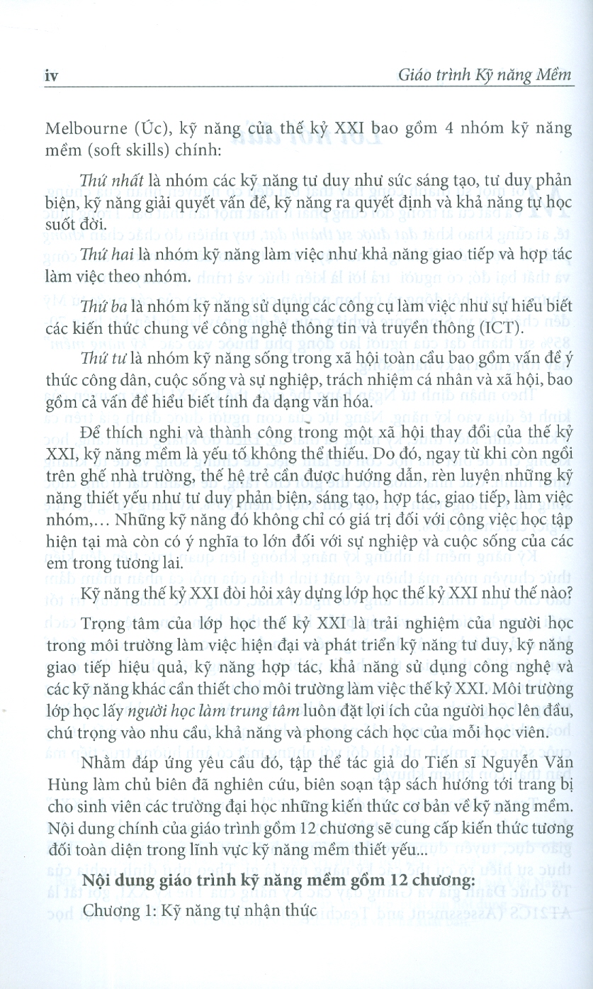 Giáo Trình Kĩ Năng Mềm