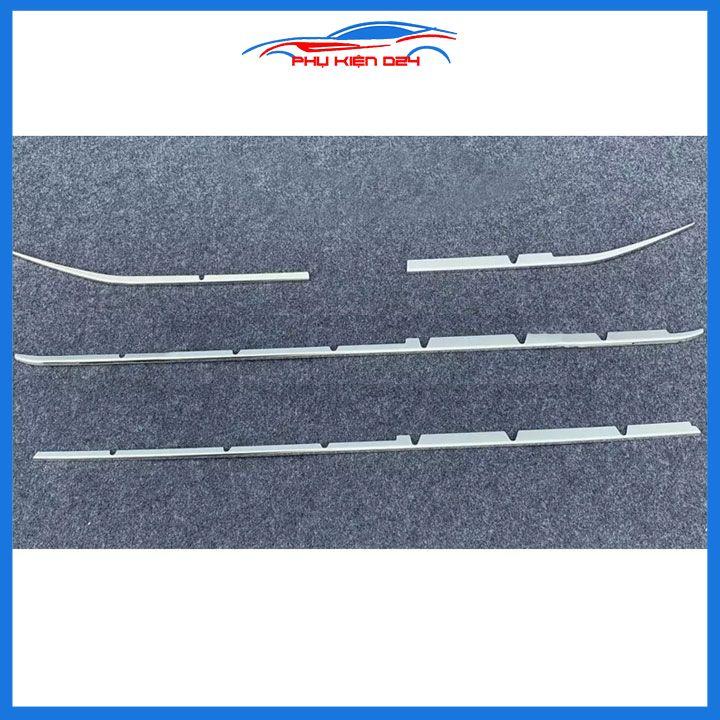 Ốp mặt ca lăng, calang Inox cho xe Raize 2021-2022-2023 thanh dưới biển số ốp lưới tản nhiệt