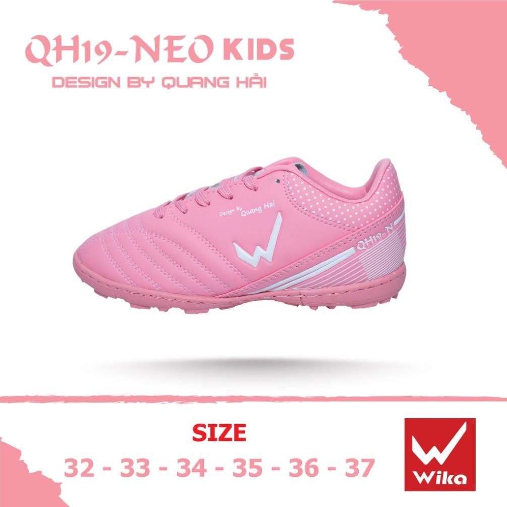 Free Ship - Giày đá bóng trẻ em Wika QH19 NEO KID chính hãng chất liệu da Microfiber cao cấp, mềm mại 2020-12 KID