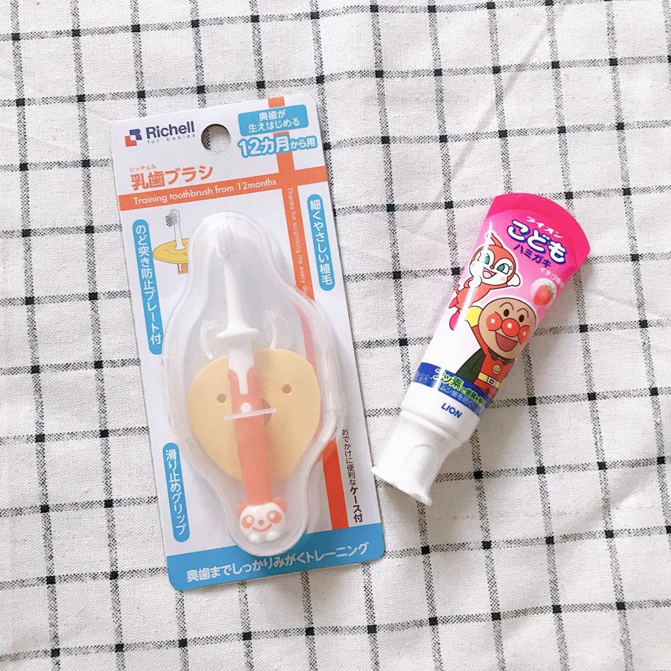 Bàn chải đánh răng bước 3 Richell