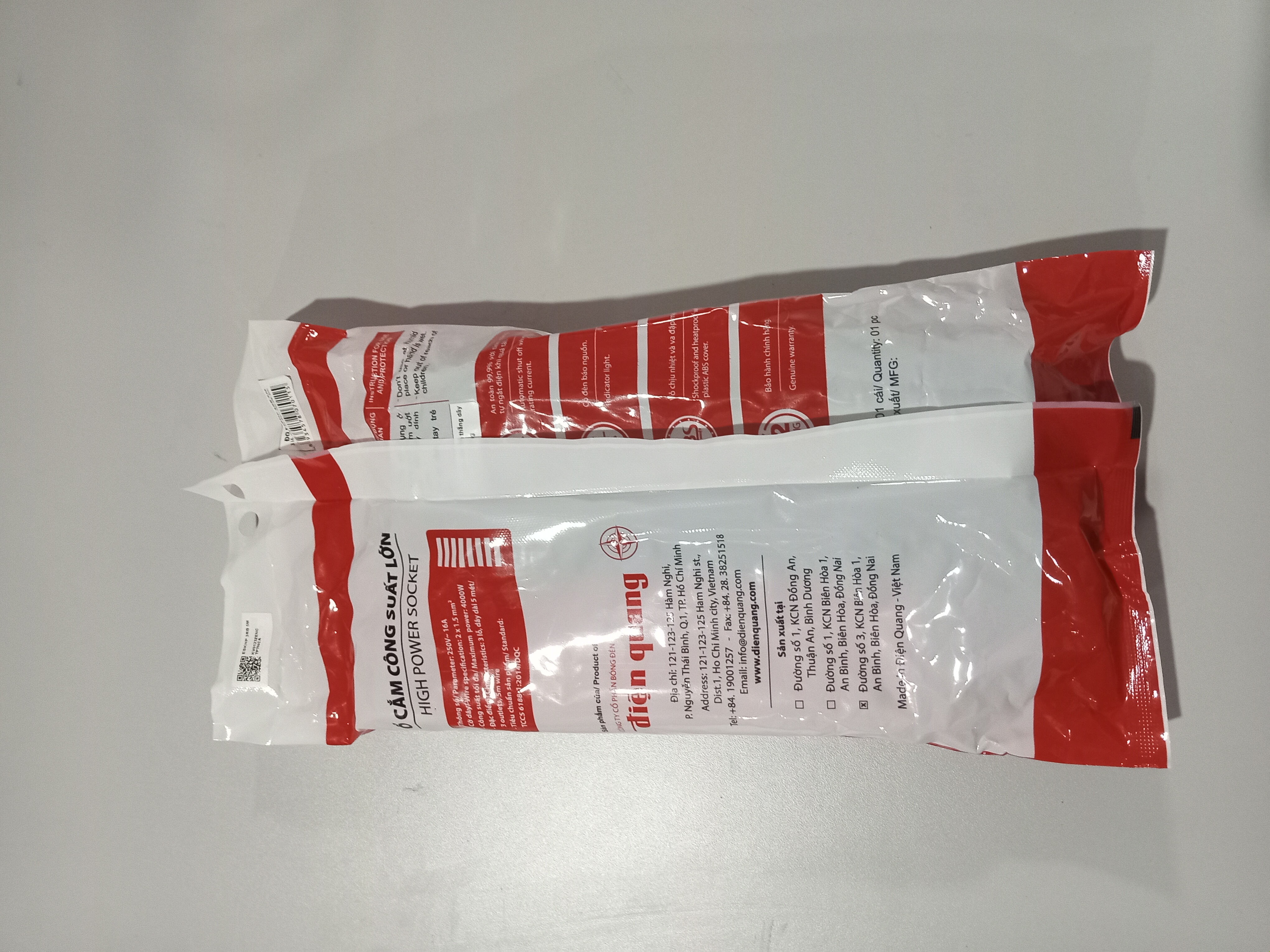 Ổ cắm Công suất lớn Điện Quang ĐQ ESKHP 3RB 5M