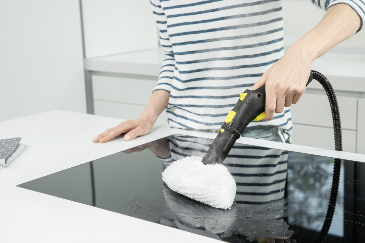 Bộ khăn lau nhà và bếp Karcher Microfibre