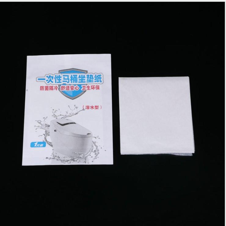 Giấy lót bồn cầu tránh vi khuẩn khi sử dụng nhà vệ sinh chung