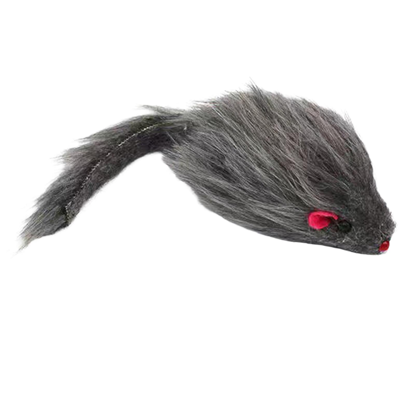 Mice Toy Realistic Rat Stuffed Animals Mouse Role Play Lifelike Cat Toys