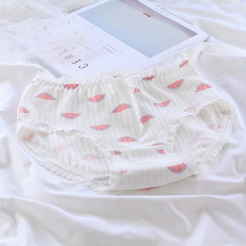 Quần Lót Cotton Co Dãn 4 Chiều Quả Dâu CuTe Siêu Đáng Yêu