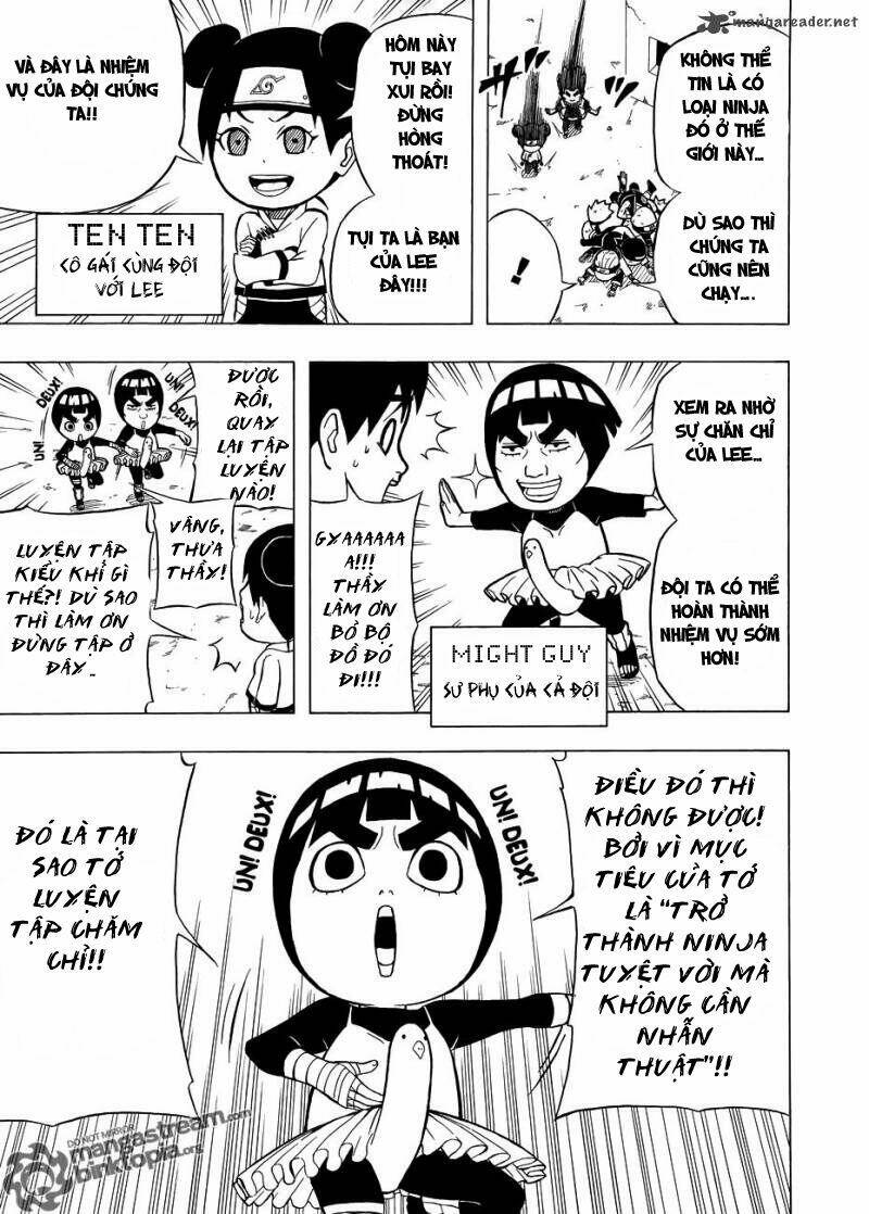 rock lee's springtime of youth chapter 3 6