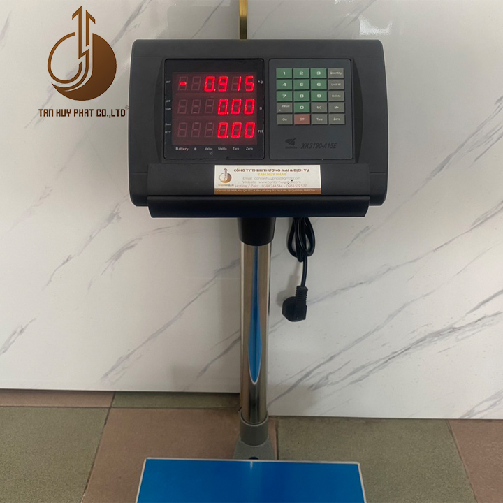 Cân Điện Tử Tính Tiền A15E - Mặt Bàn Cân 300X400MM