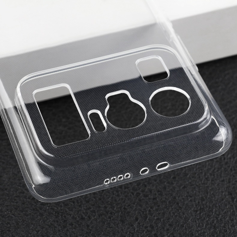 Ốp lưng silicon trong suốt dành cho Xiaomi Mi 11 Ultra dẻo cao cấp