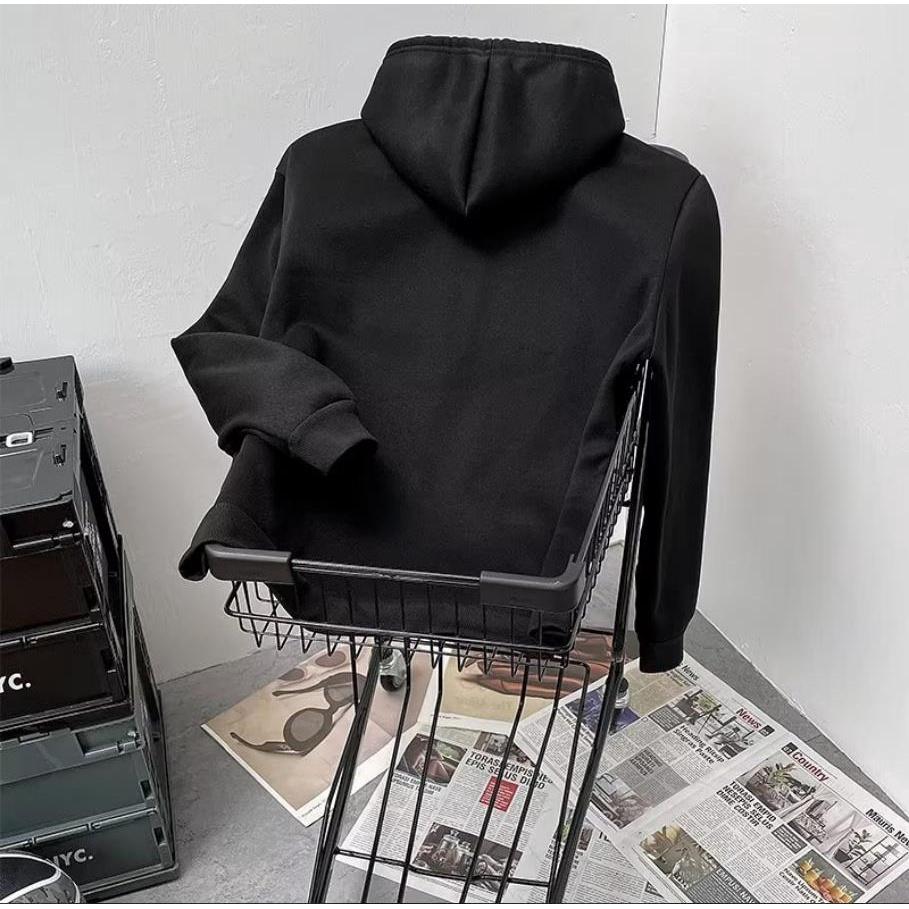 Áo Hoodie Tay Dài In Chữ E Thời Trang Đường Phố Dành Cho Nam Giới M-3XL