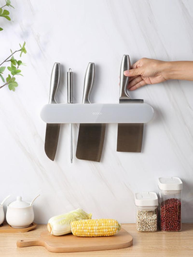 Kệ Treo Tường Đồ Dùng Nhà Bếp Dao Giá Đỡ Dao Đũa Lồng Tích Hợp Lưu Trữ Kệ Dao Nhà Bếp Giá Đựng Đồ Dao Storag