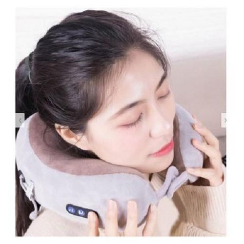 Gối massage Cổ Có Vòng Xoay Đa Năng chữ U