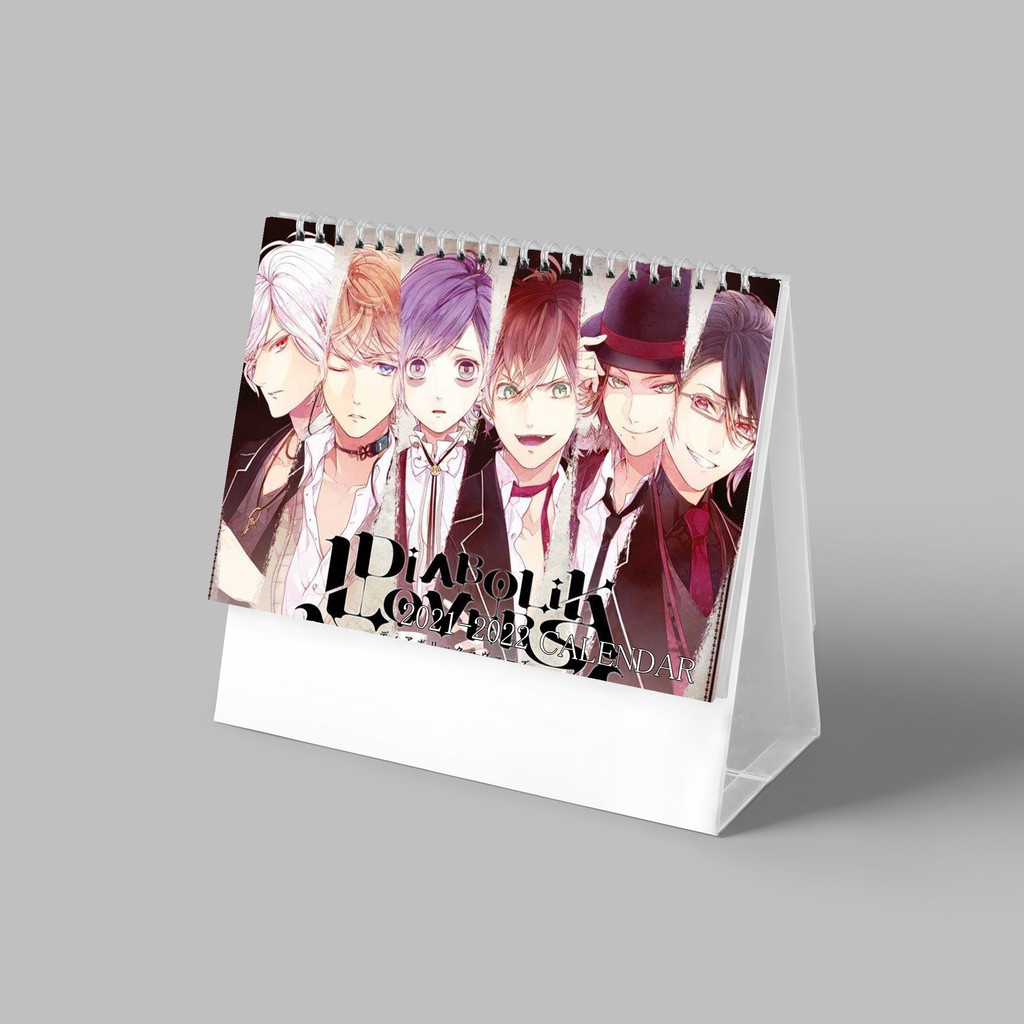 (Lịch 2021-2022) Lịch in DIABOLIK LOVERS anime ảnh đẹp lịch để bàn