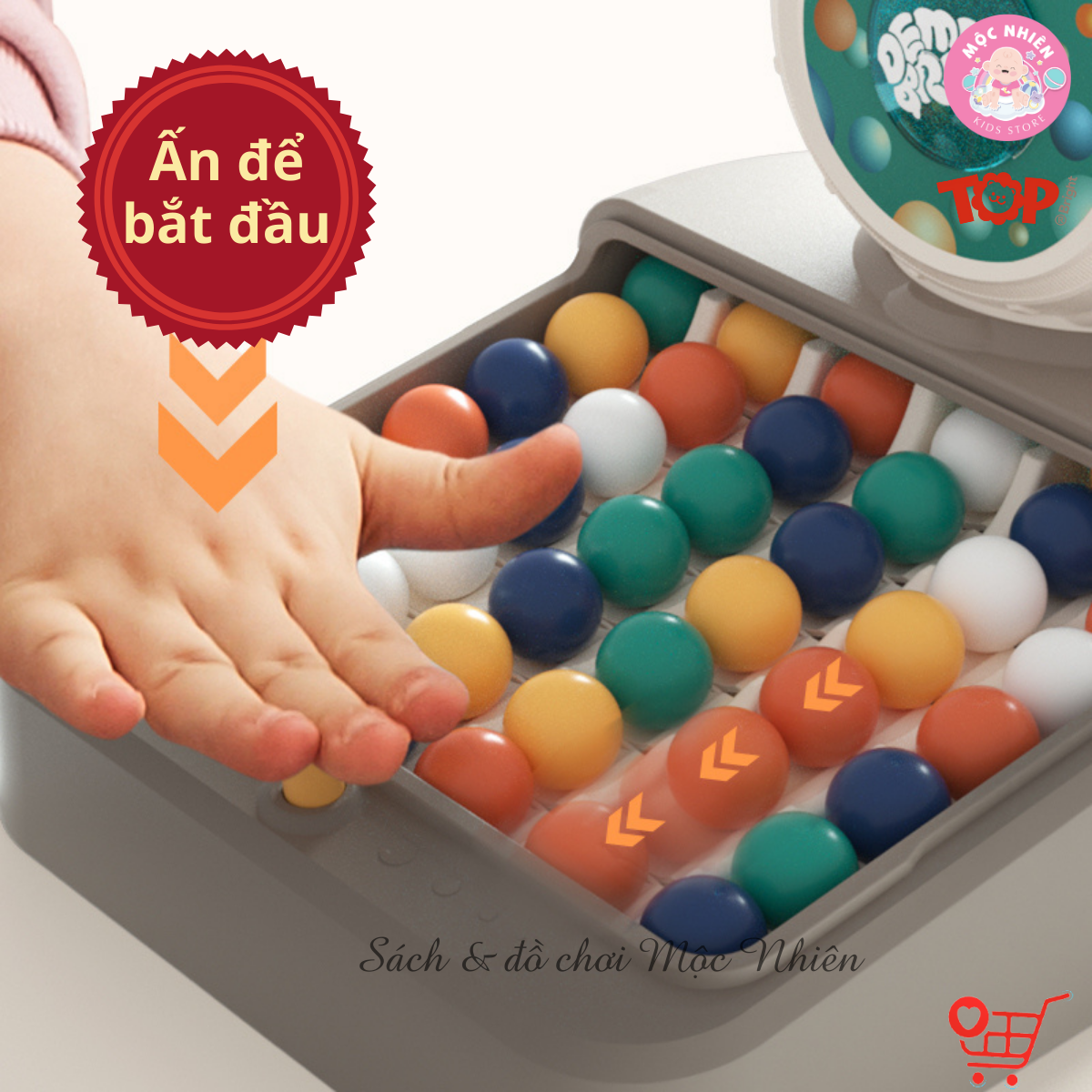 Đồ Chơi Cuộc Đua Viên Bi - Ball Matching Logic Game - Chính Hãng TOPBRIGHT (cho bé từ 3 tuổi)