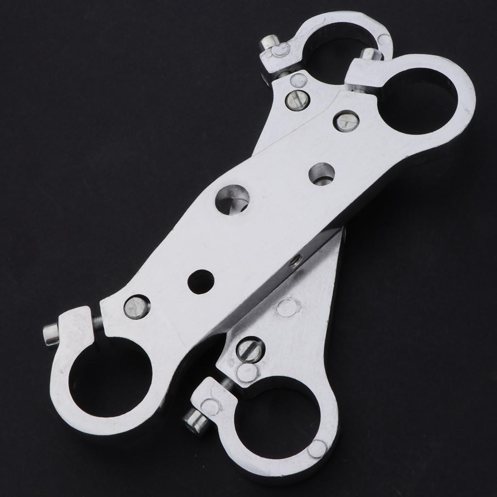 2X 2x 1'' Front Fork Top Triple Clamp Tree Upper