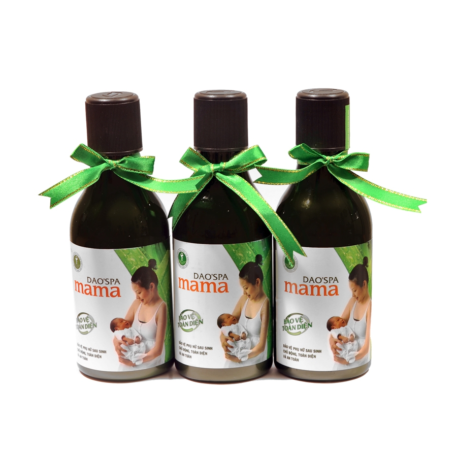 Xông tắm sau sinh Dao' Spa Mama (hộp 3 chai)