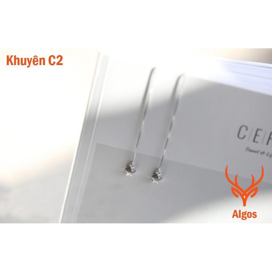 Khuyên tai nữ - Bông tai ngôi sao dài ️ ƯU ĐÃI TOÀN SHOP ️ Bạc 925 sáng bền, thiết kế tinh tế phù hợp mọi phong cách