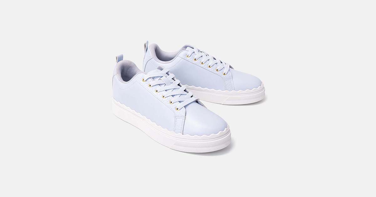 Giày Thể Thao Nữ Thời Trang JUNO 3cm Sneaker Angelic Garden TT03035