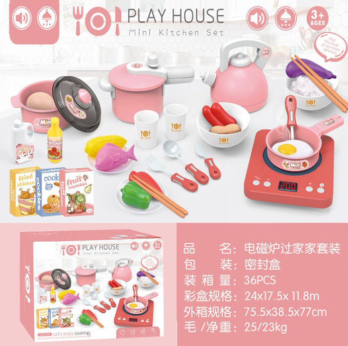 BỘ ĐỒ CHƠI NẤU ĂN NHÀ BẾP CHO BÉ YÊU - LOẠI TO